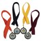 Track & Field Award Medals with Neck Ribbons (Pack of 6)